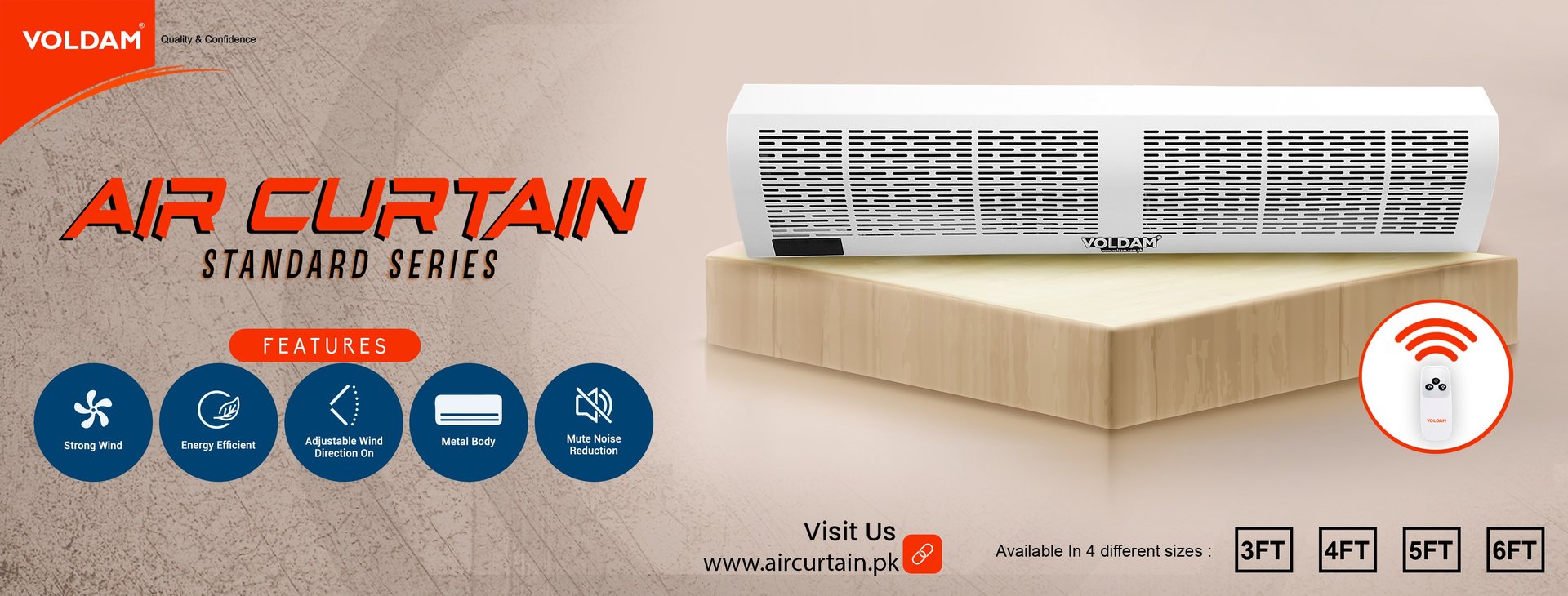 commercial air curtain in pakistan