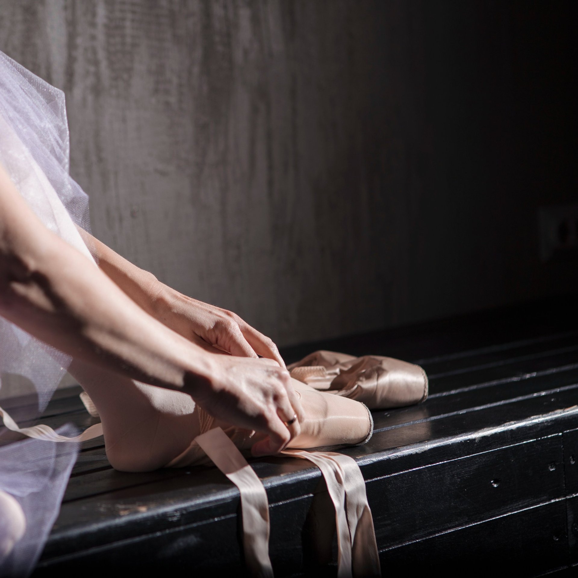 a group of ballerinas in a dance studio