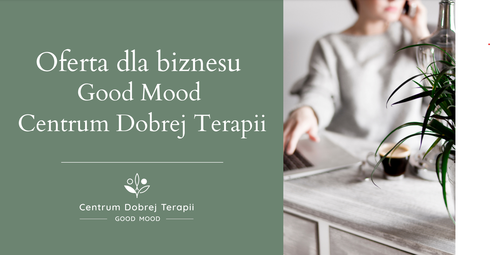 oferta dla biznesu Centrum Dobrej Terapii