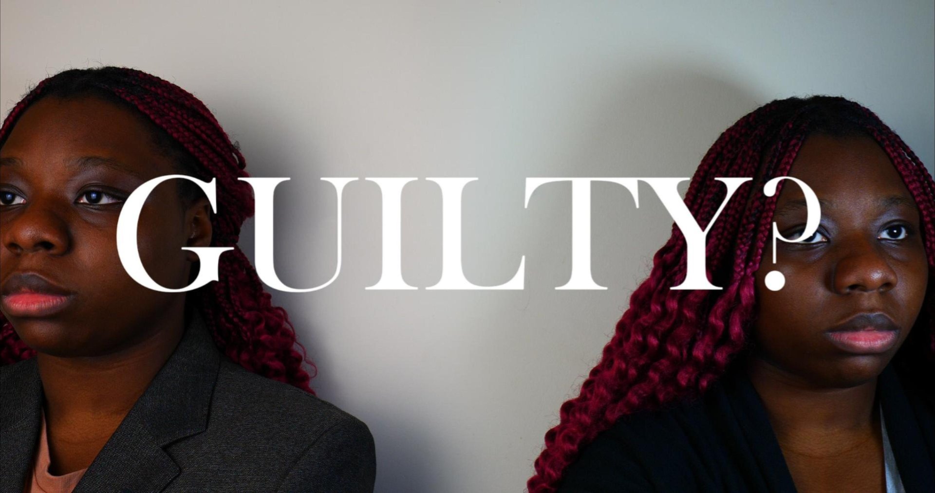 a picture of two black girls in red hair in a video production