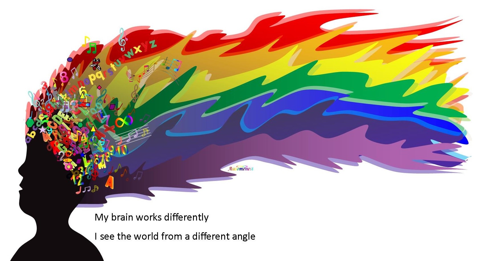 My brain works differently