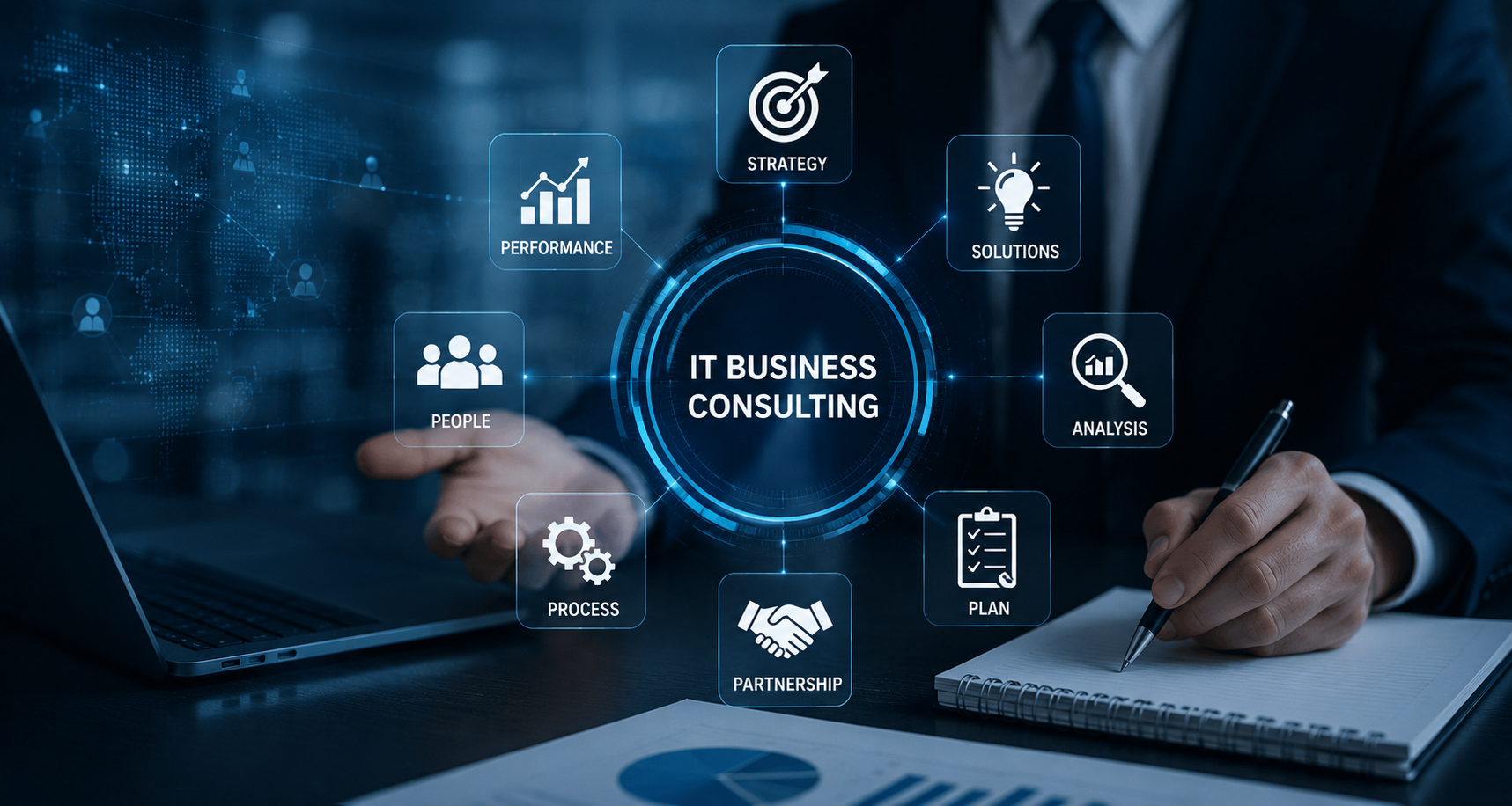 IT Business Consulting Services helping businesses with digital transformation