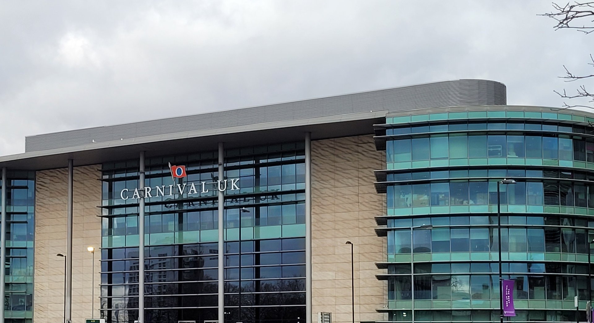 West Quay headquarters of Carnival Uk.