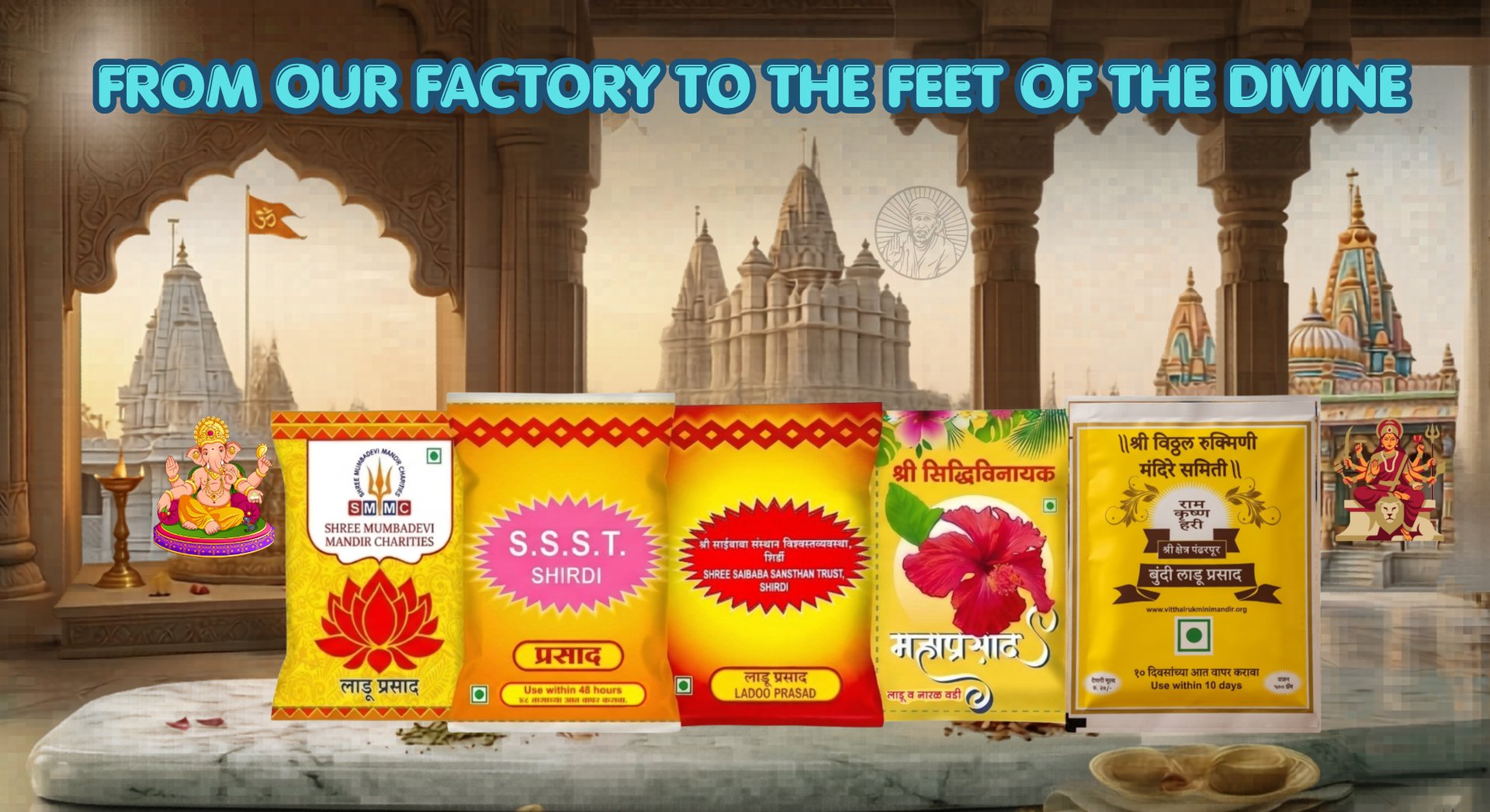 Sk Agro Foodtech Prasad Pouches