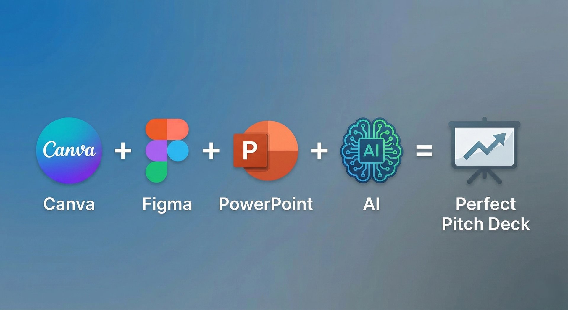 Design tools equation for creating perfect pitch deck