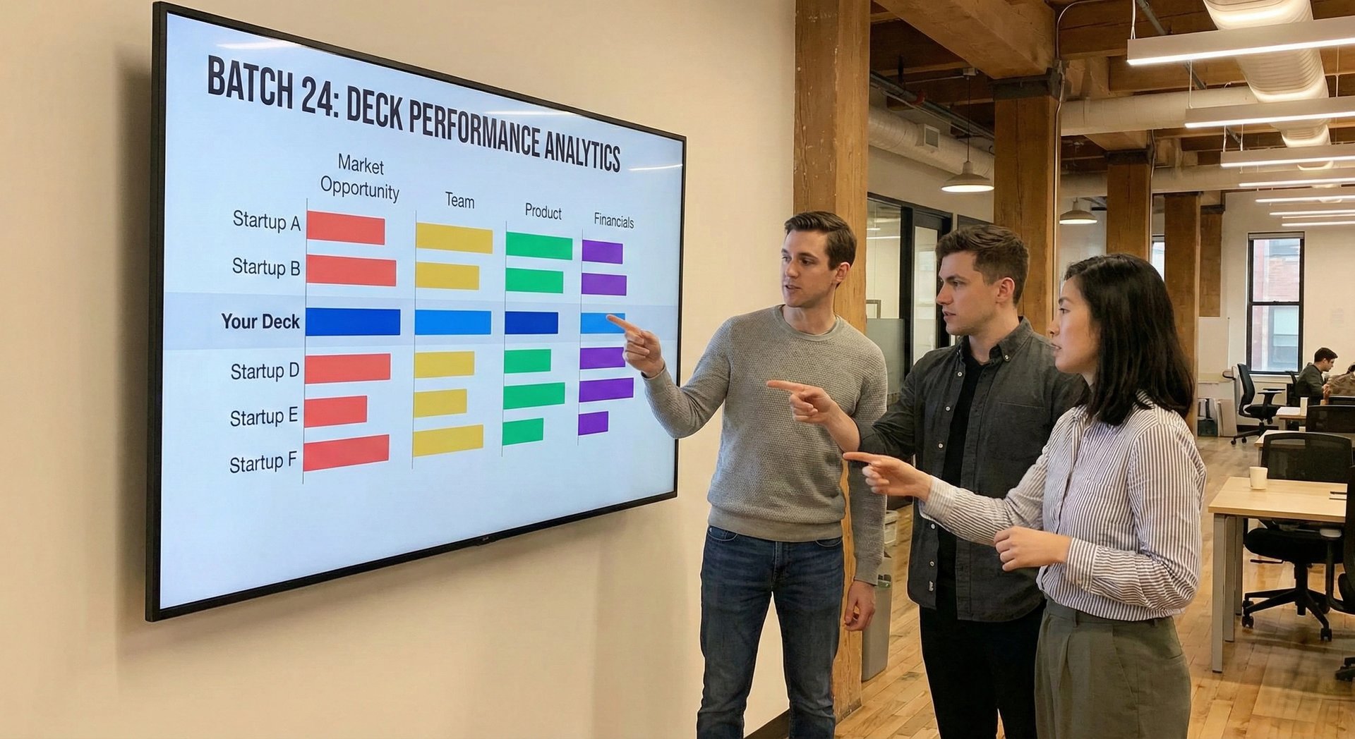 How Your Deck Gets Compared With Other Startups in the Same Batch