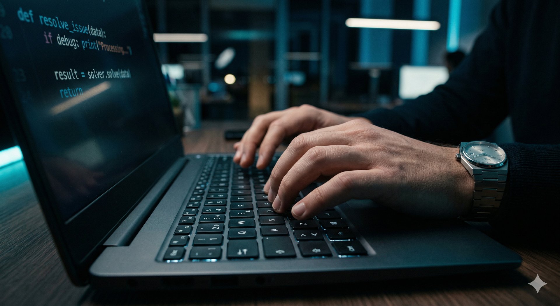 Técnico informático reparando equipo a domicilio en Elche