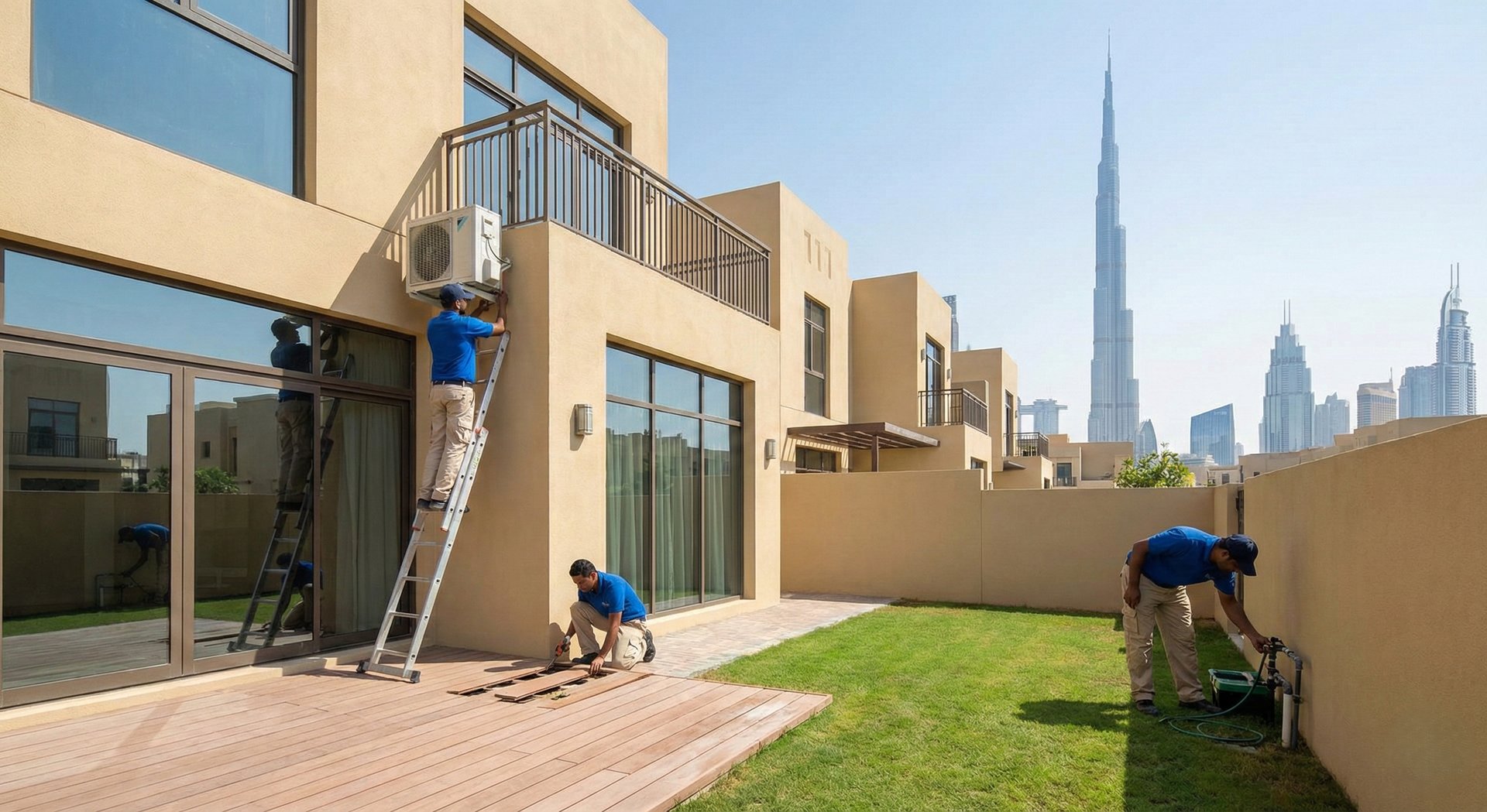 jumeirah villa repair and refresh