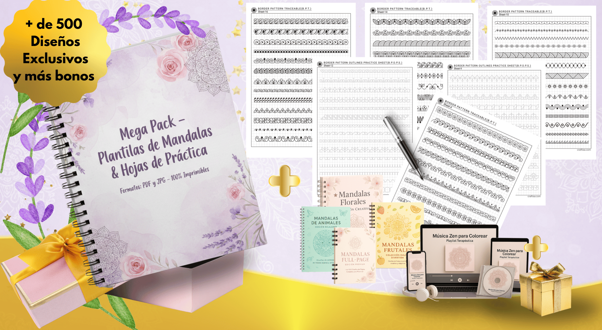 Mega Pack Mandalas
