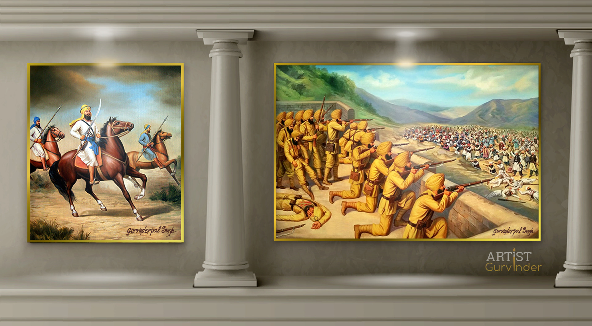 Painting of Saragrahi