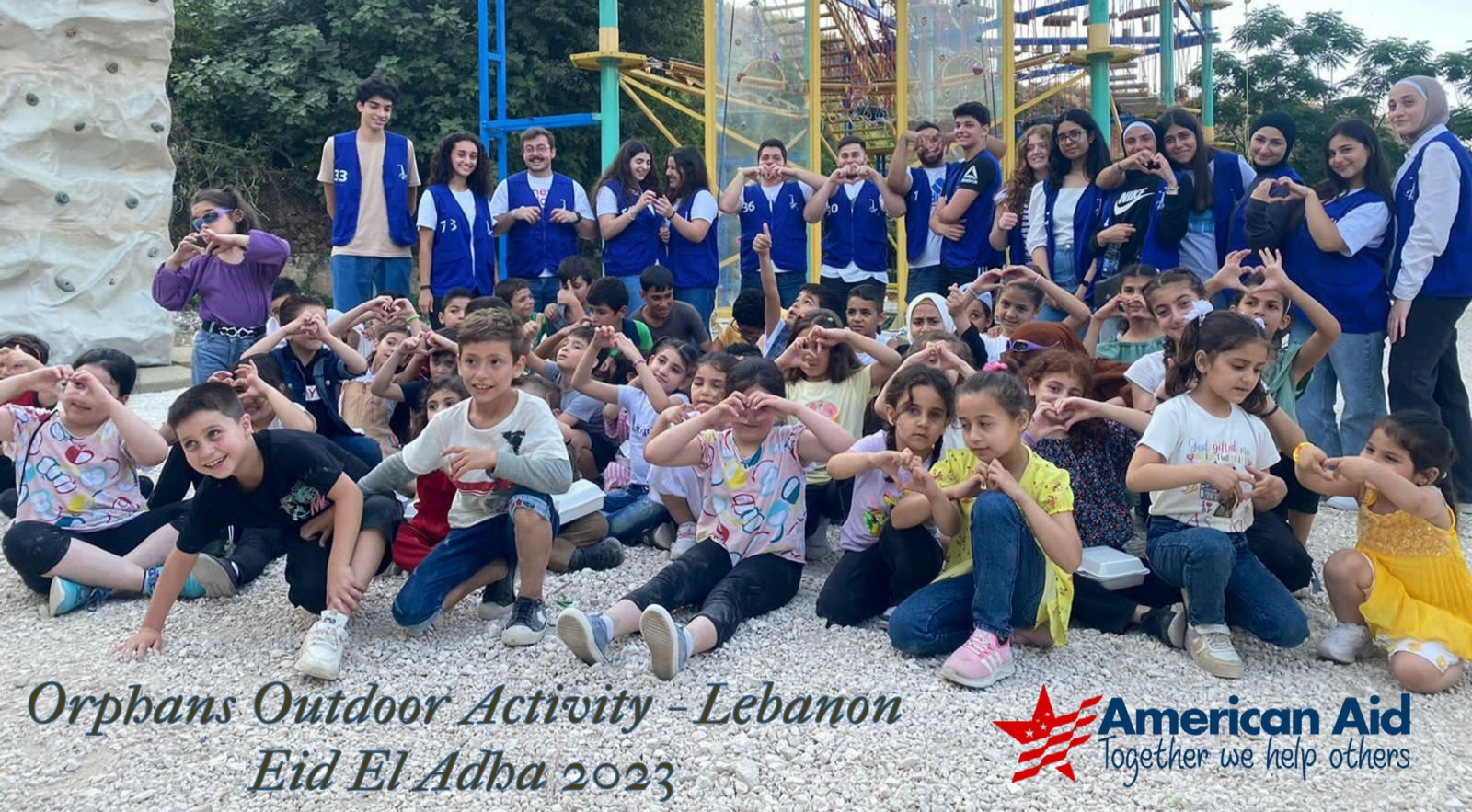 Outdoor Orphans Activity in Lebanon during Eid Al Adha