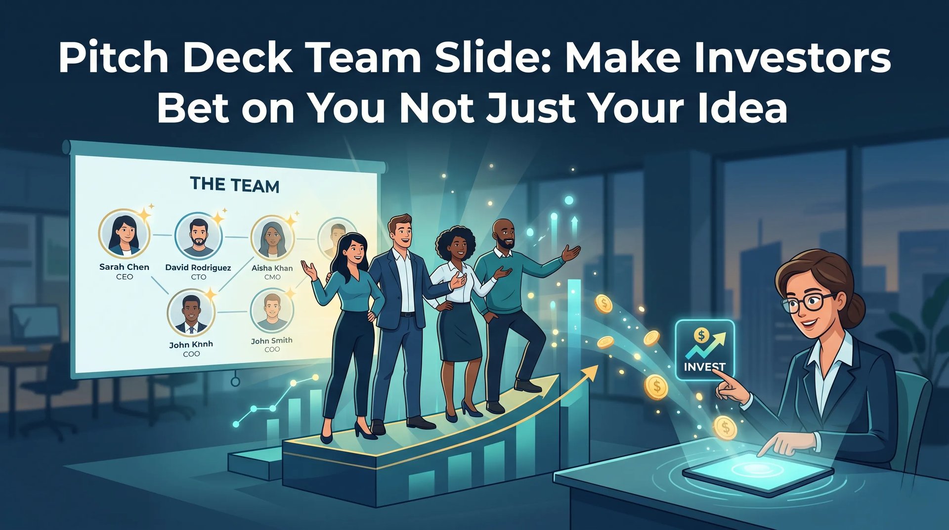 Pitch Deck Team Slide: Make Investors Bet on You Not Just Your Idea