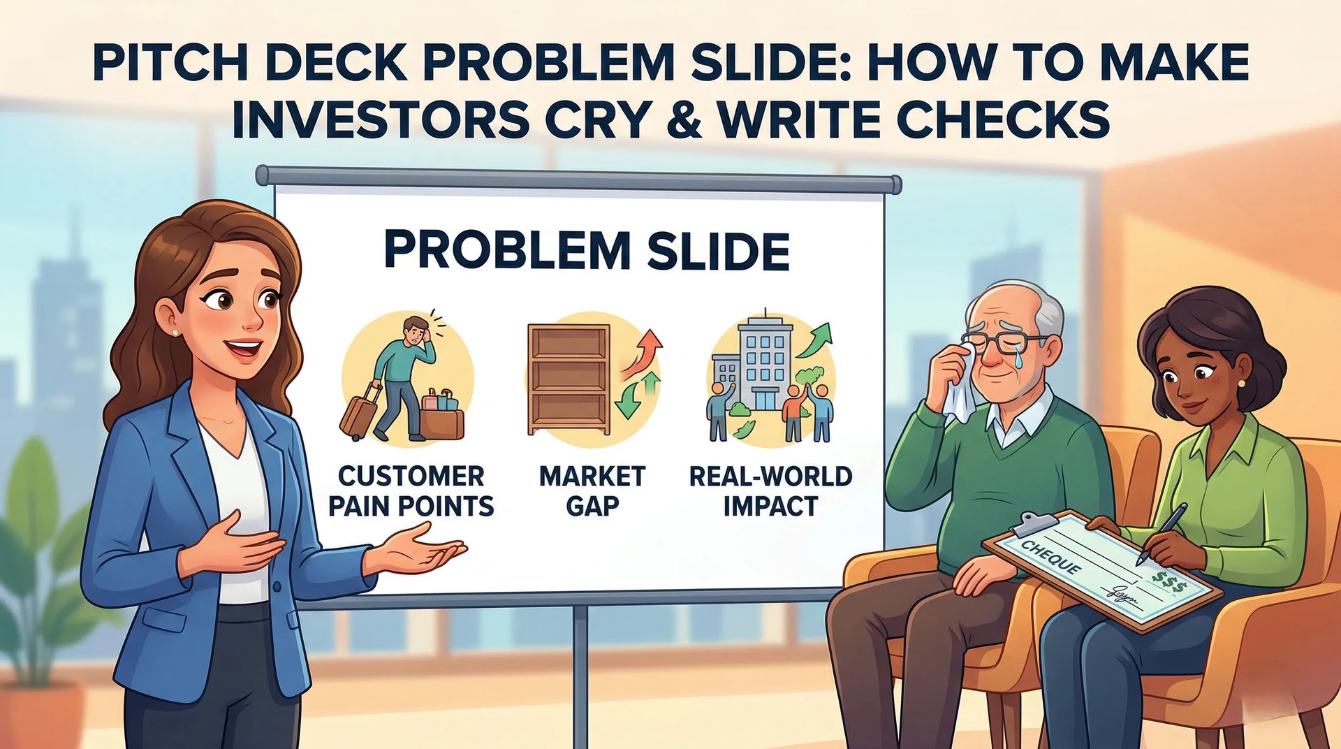 Pitch Deck Problem Slide: How to Make Investors Cry & Write Checks