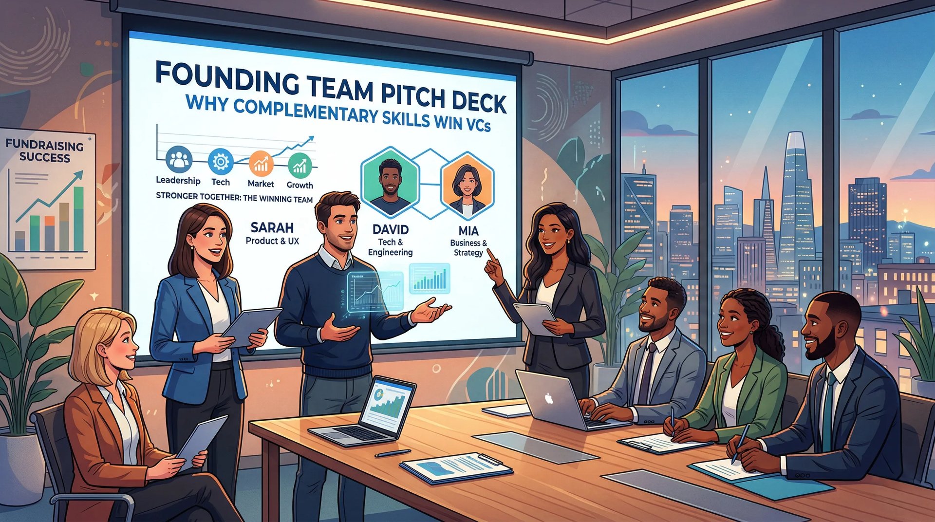 Founding Team Pitch Deck: Why Complementary Skills Win VCs