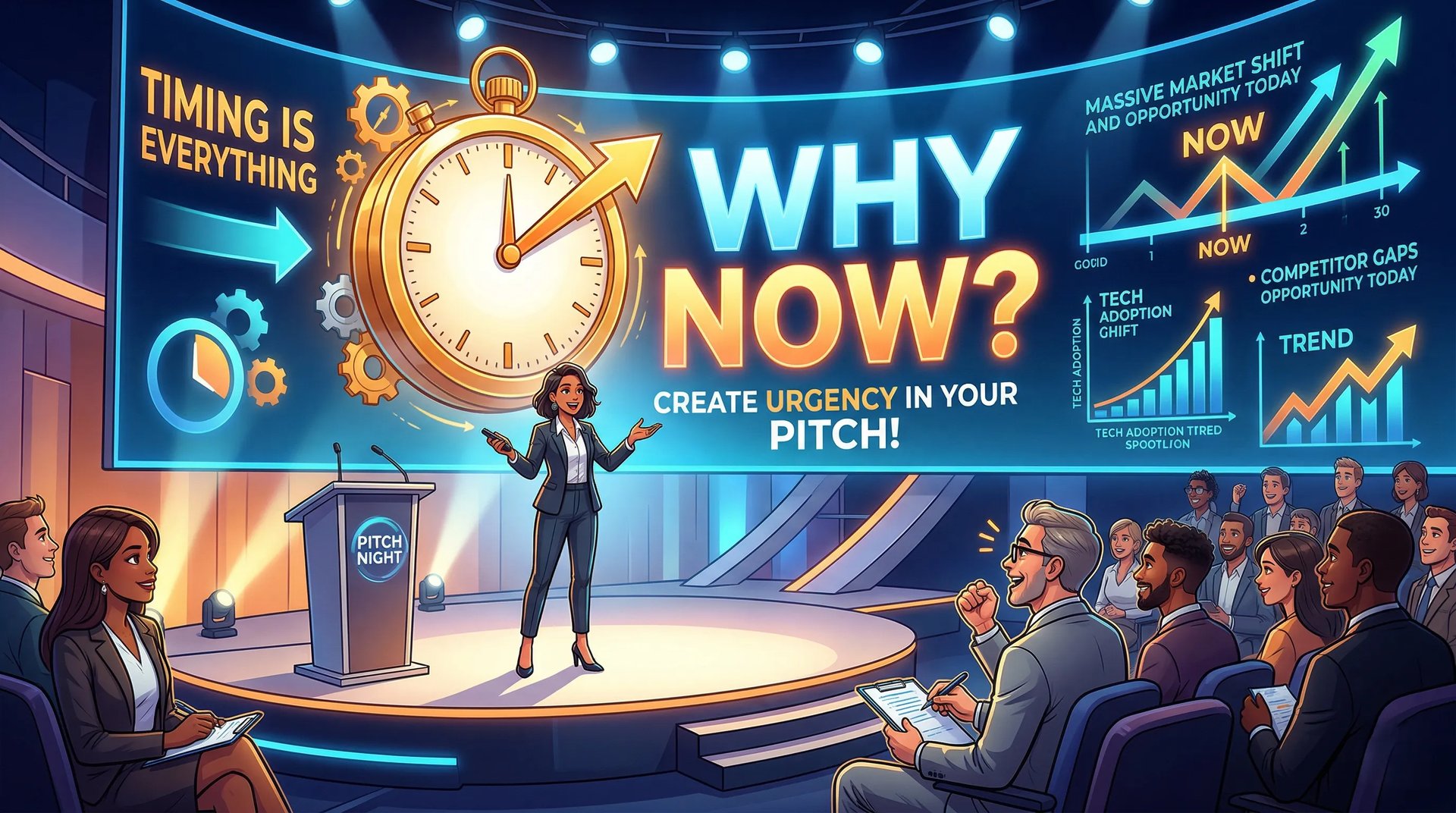 Why "Why Now" Stories Create Urgency in Investor Pitches