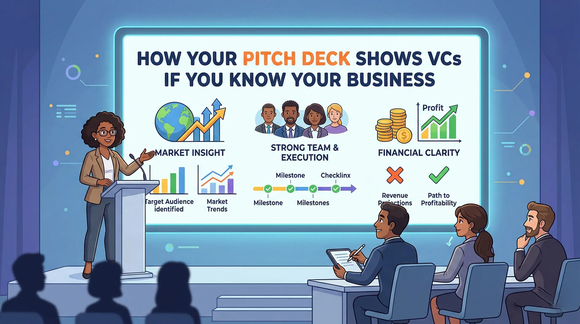 How Your Pitch Deck Shows VCs If You Know Your Business