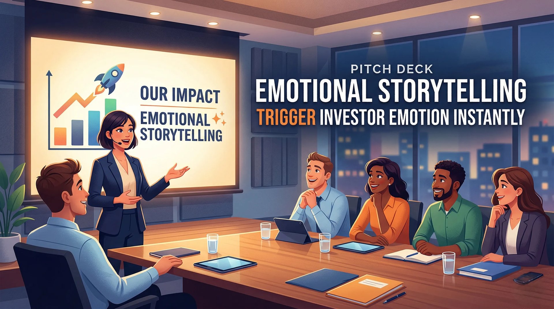 Pitch Deck Emotional Storytelling: Trigger Investor Emotion Instantly