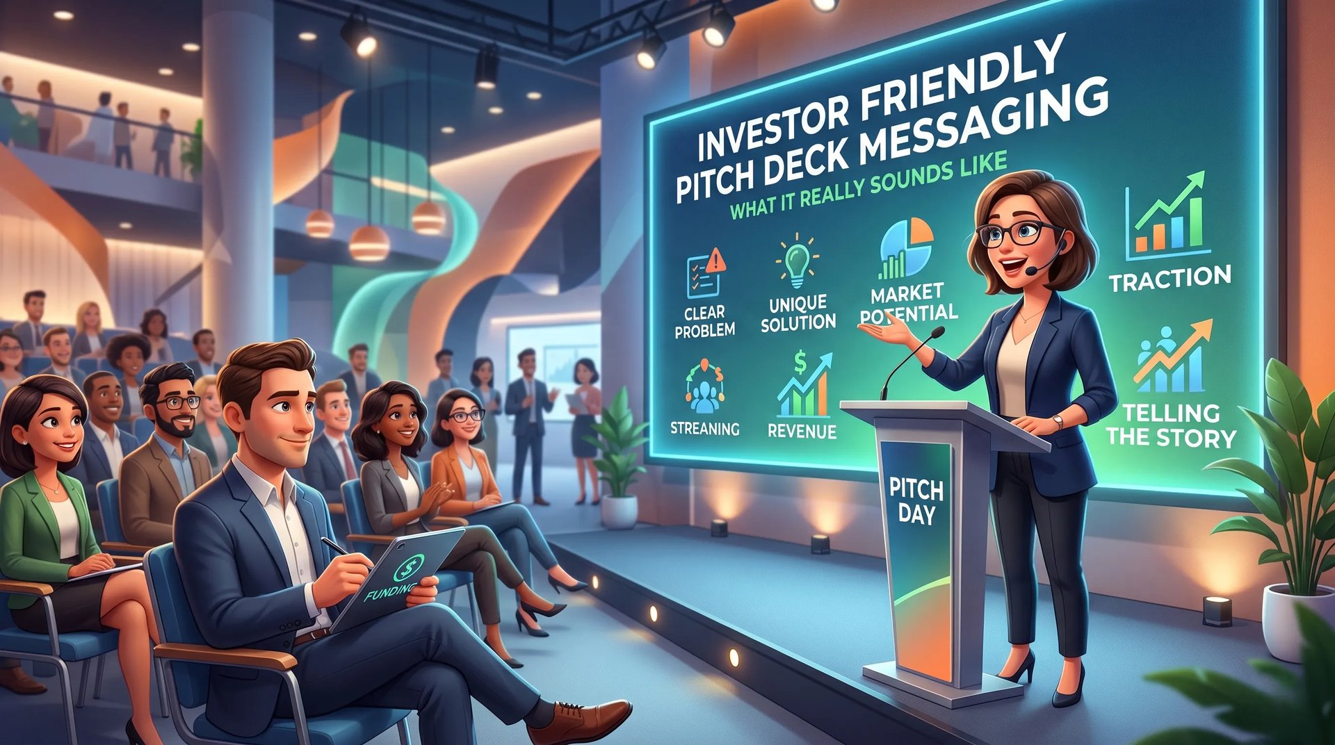 Investor Friendly Pitch Deck Messaging: What It Really Sounds Like
