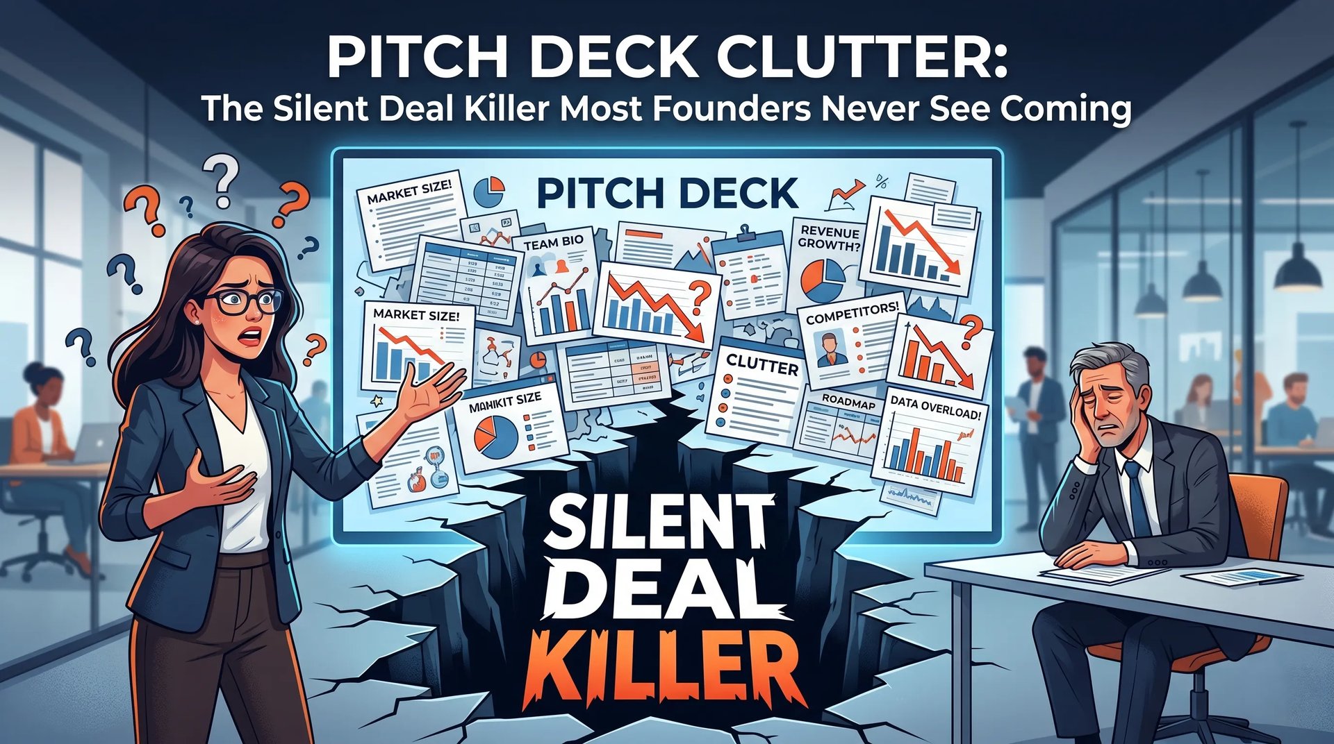 Pitch Deck Clutter: The Silent Deal Killer Most Founders Never See Coming