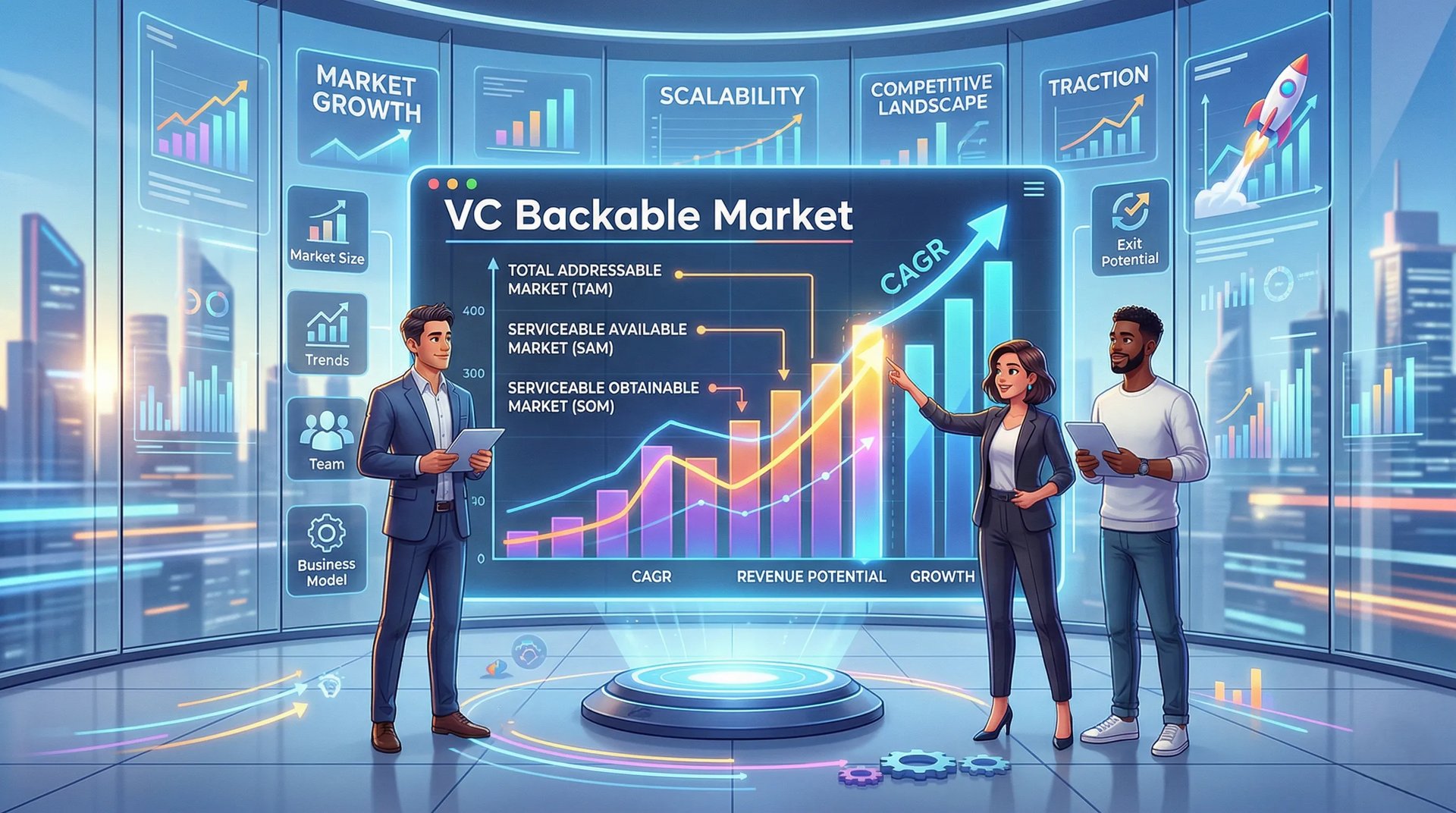 VC Backable Market: How Investors Evaluate Your Opportunity