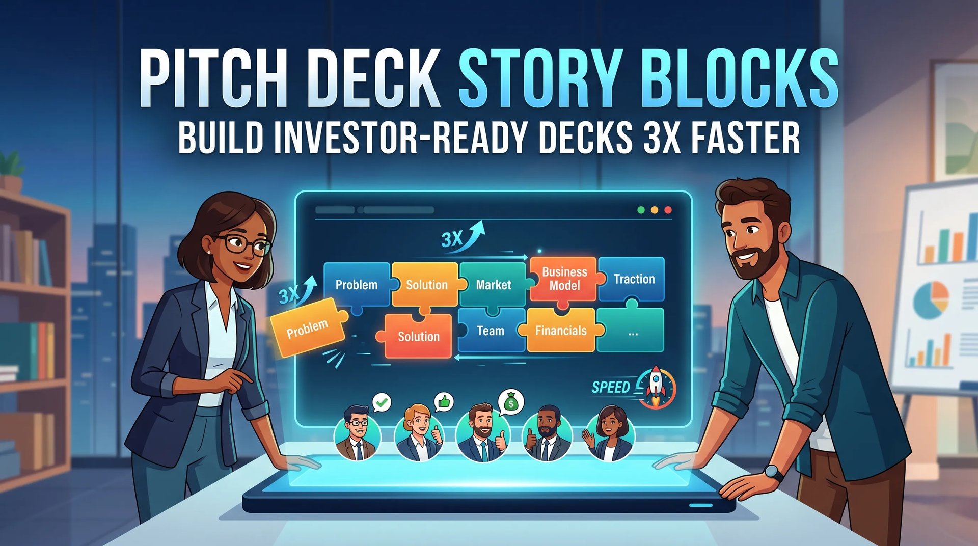 Pitch Deck Story Blocks: Build Investor-Ready Decks 3x Faster