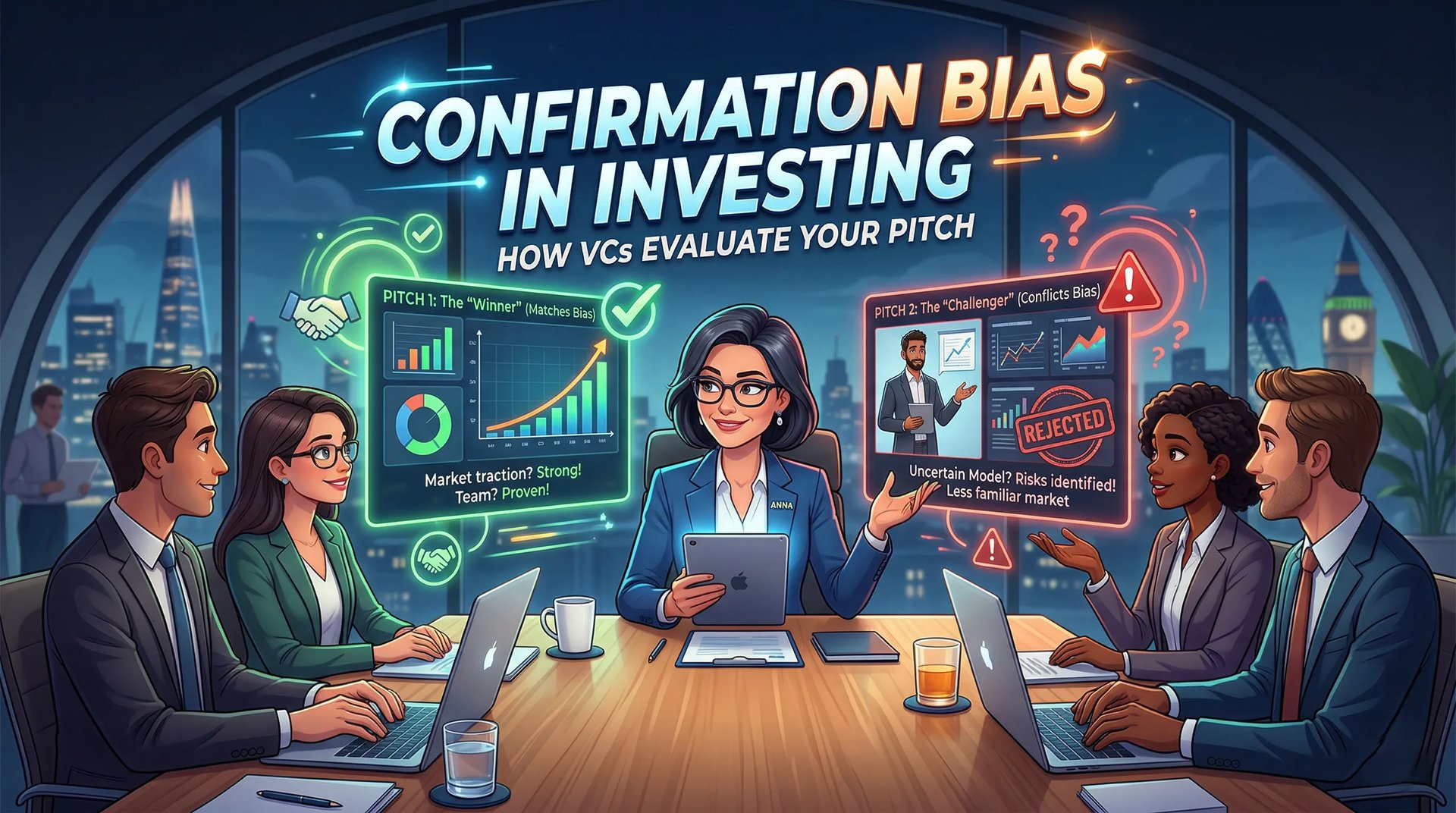 Confirmation Bias in Investing: How VCs Evaluate Your Pitch