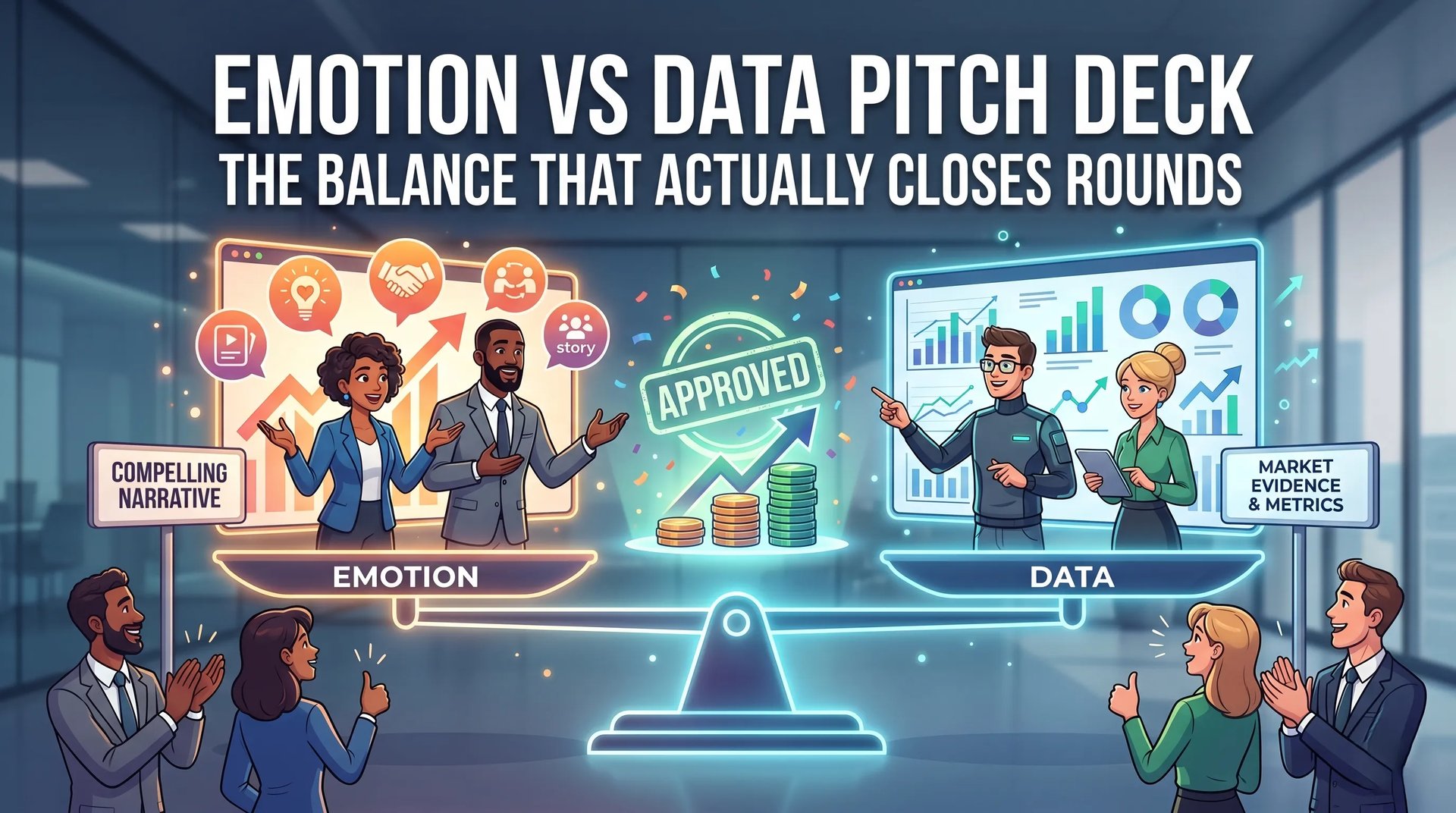 Emotion vs Data Pitch Deck: The Balance That Actually Closes Rounds