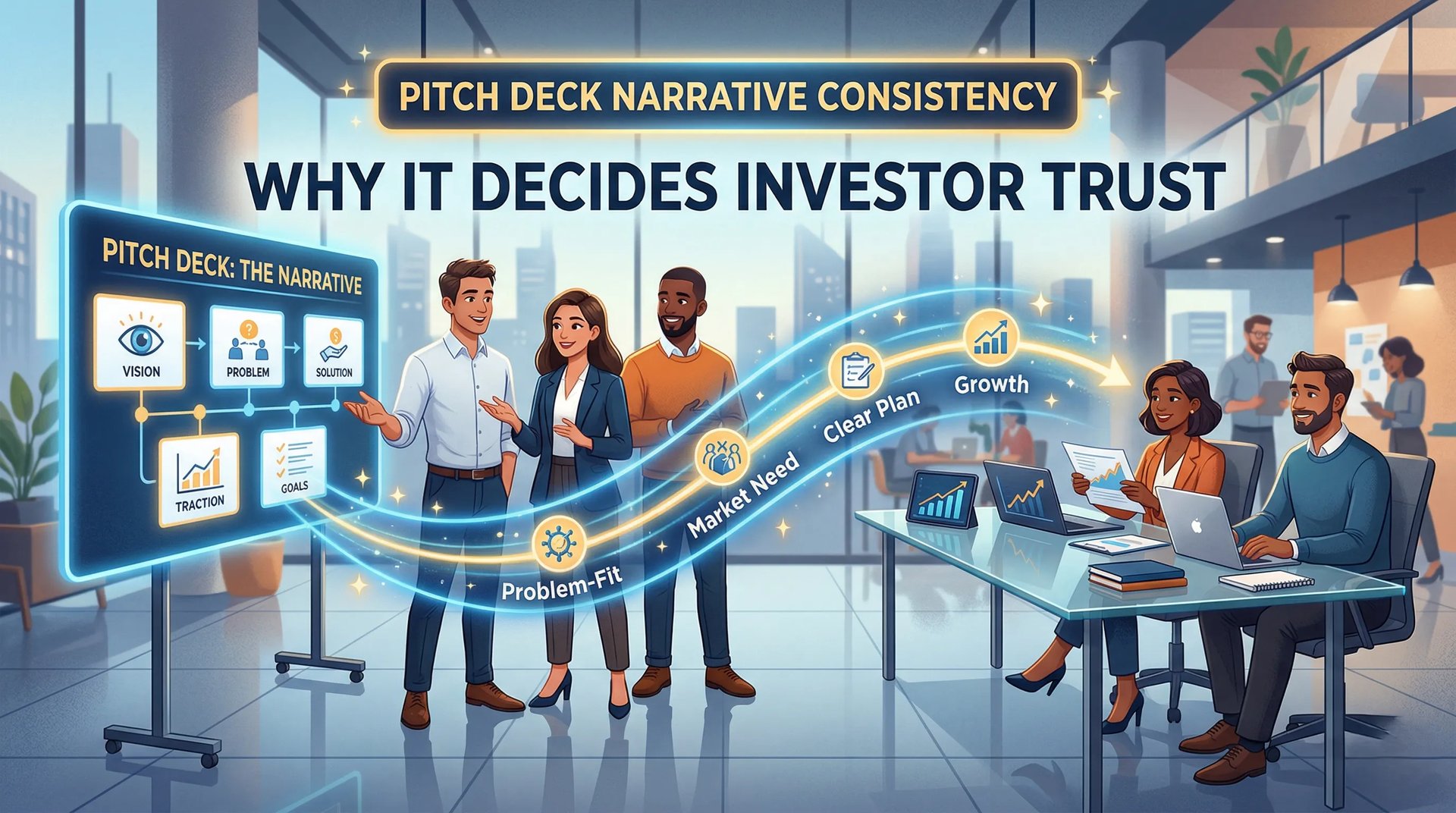 Pitch Deck Narrative Consistency: Why It Decides Investor Trust