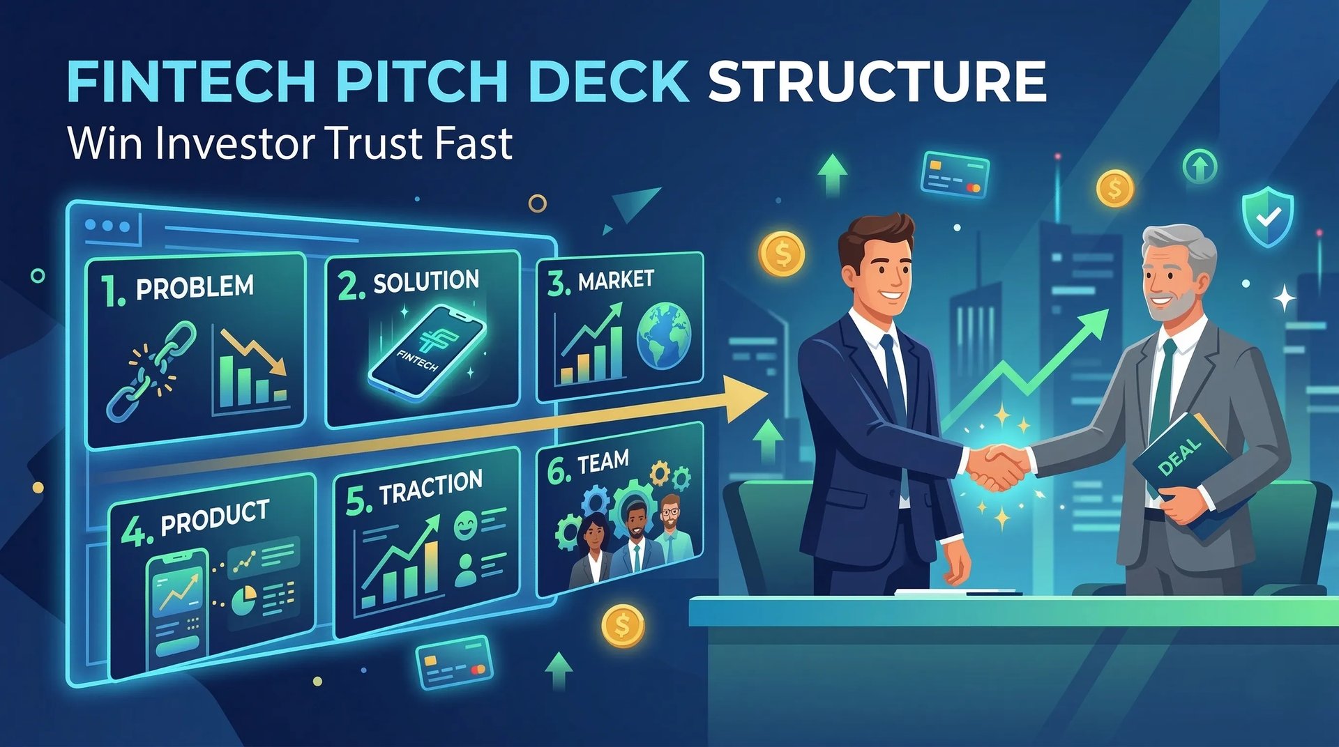 Fintech Pitch Deck Structure: Win Investor Trust Fast