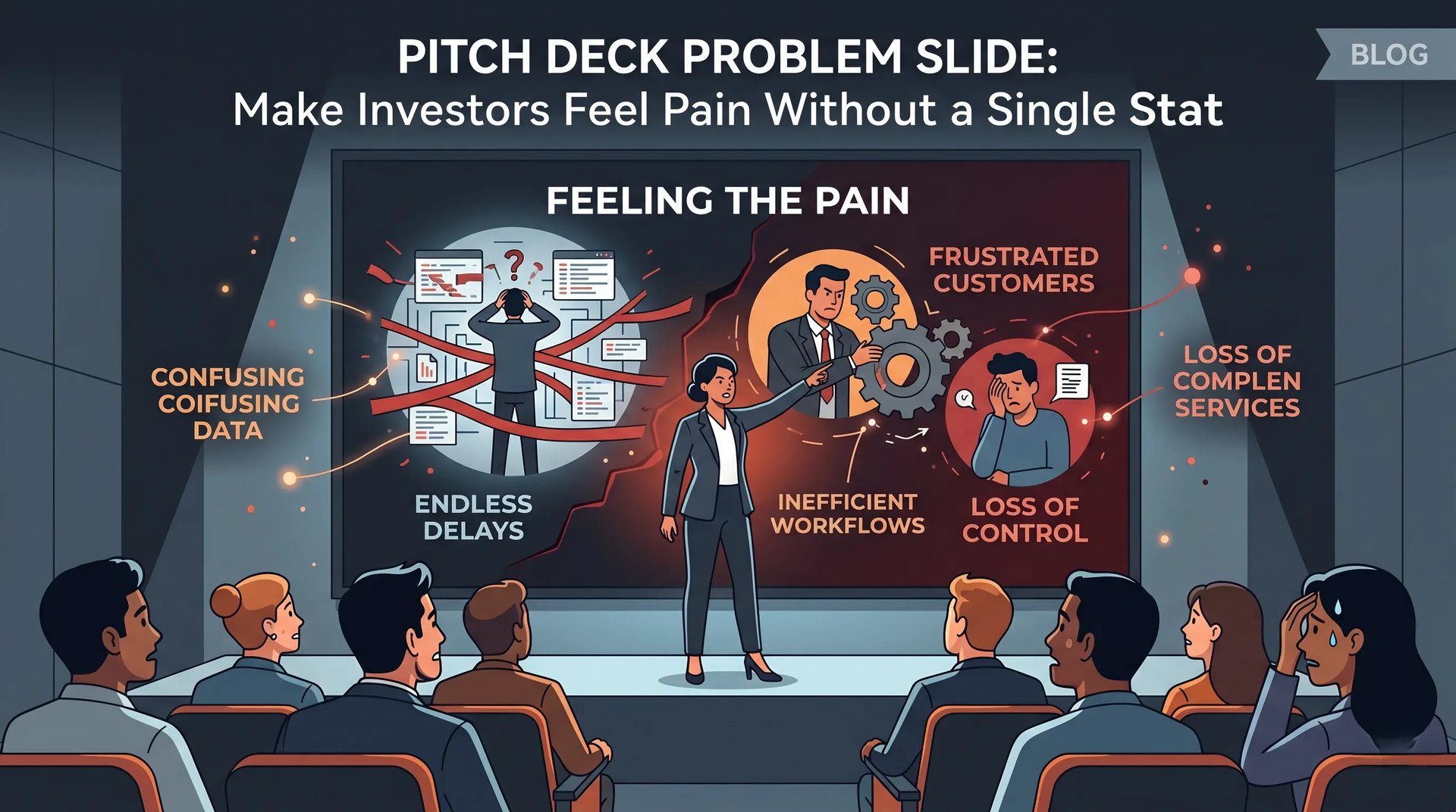 Pitch Deck Problem Slide: Make Investors Feel Pain Without a Single Stat