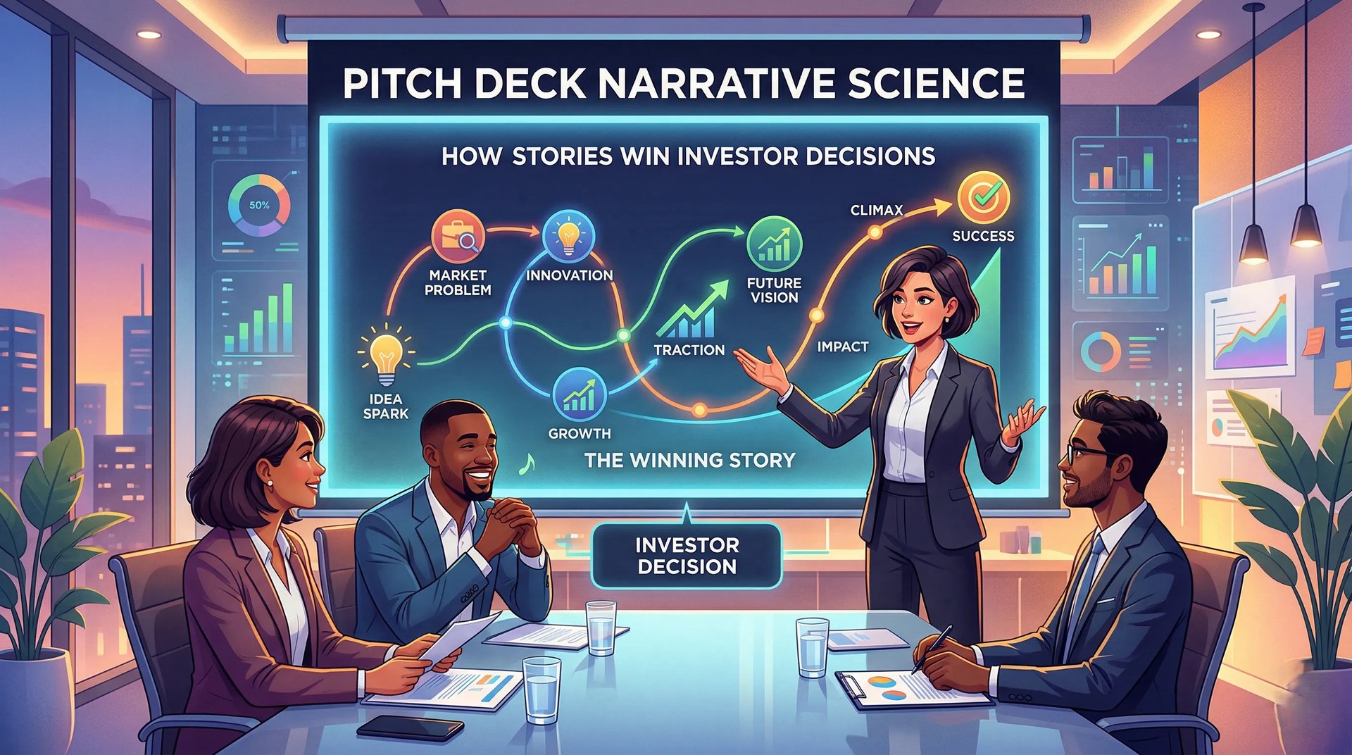 Pitch Deck Narrative Science: How Stories Win Investor Decisions