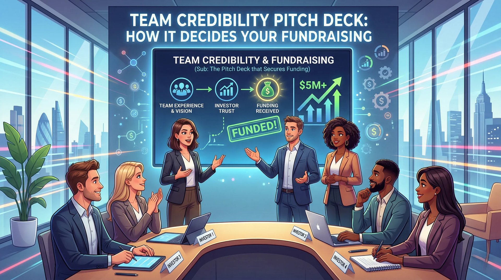 Team Credibility Pitch Deck: How It Decides Your Fundraising