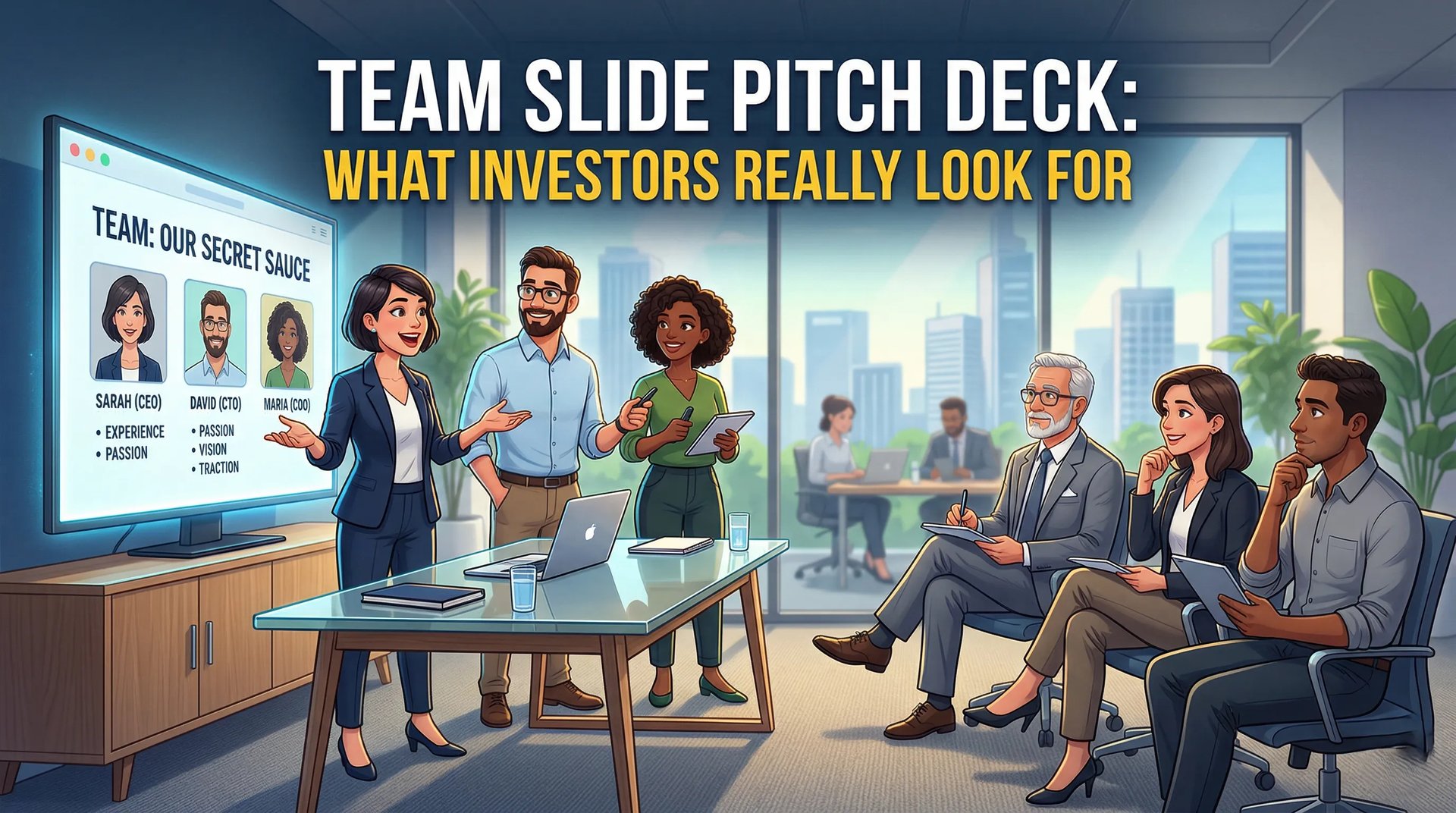 Team Slide Pitch Deck: What Investors Really Look For