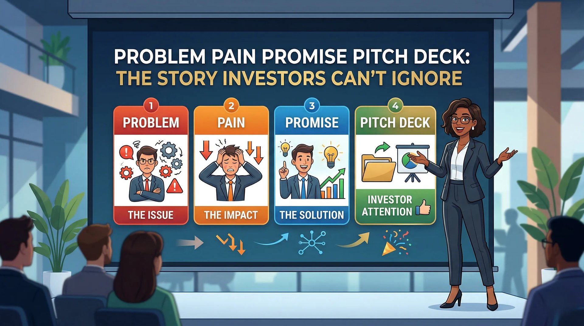 Problem Pain Promise Pitch Deck: The Story Investors Can't Ignore