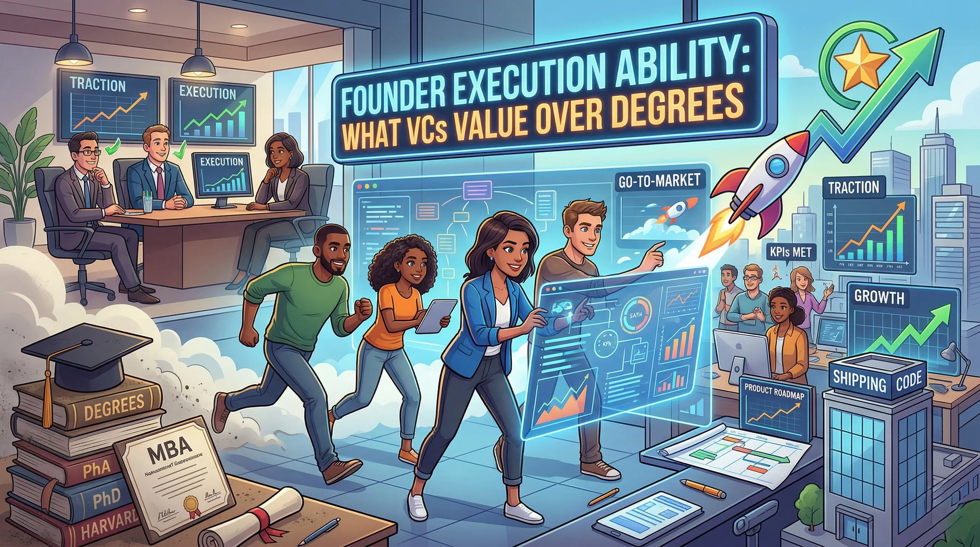 Founder Execution Ability: What VCs Value Over Degrees