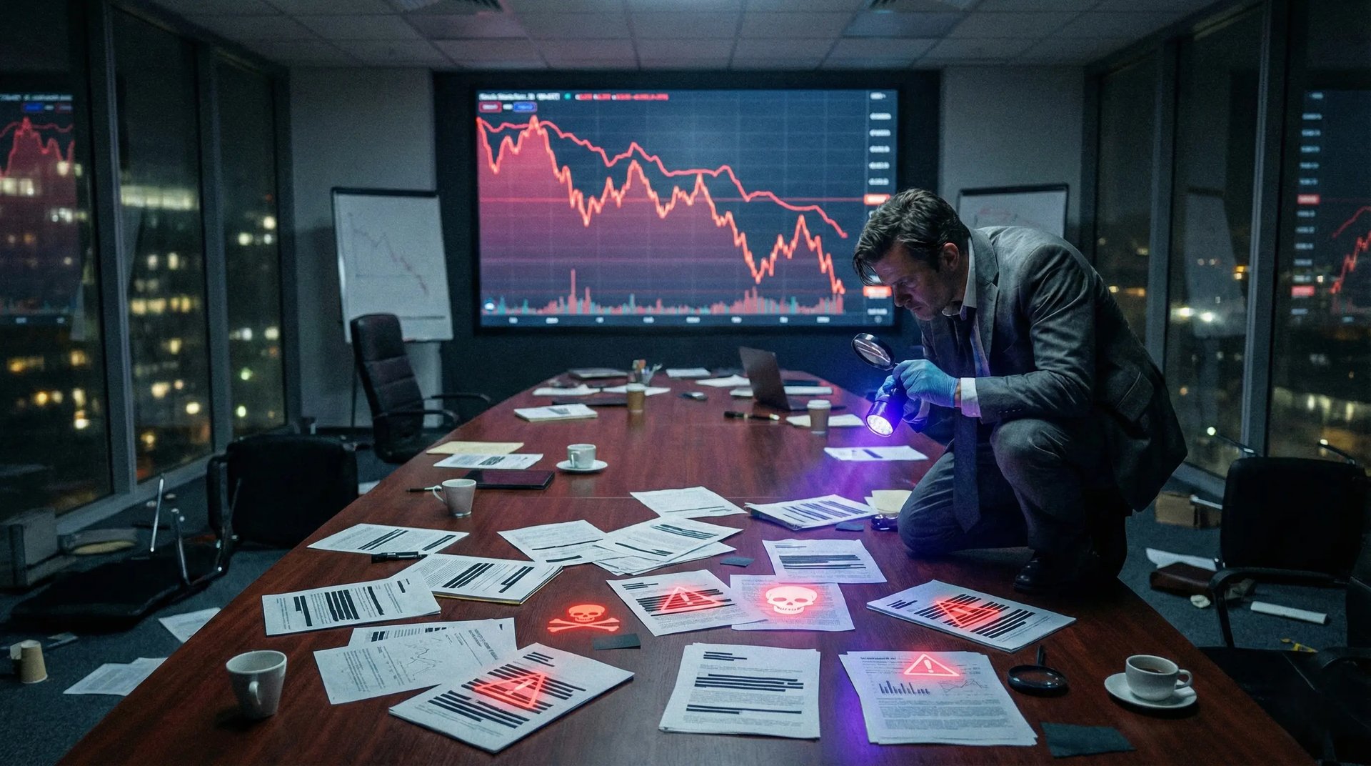 Investigating fundraising failure and common red flags.