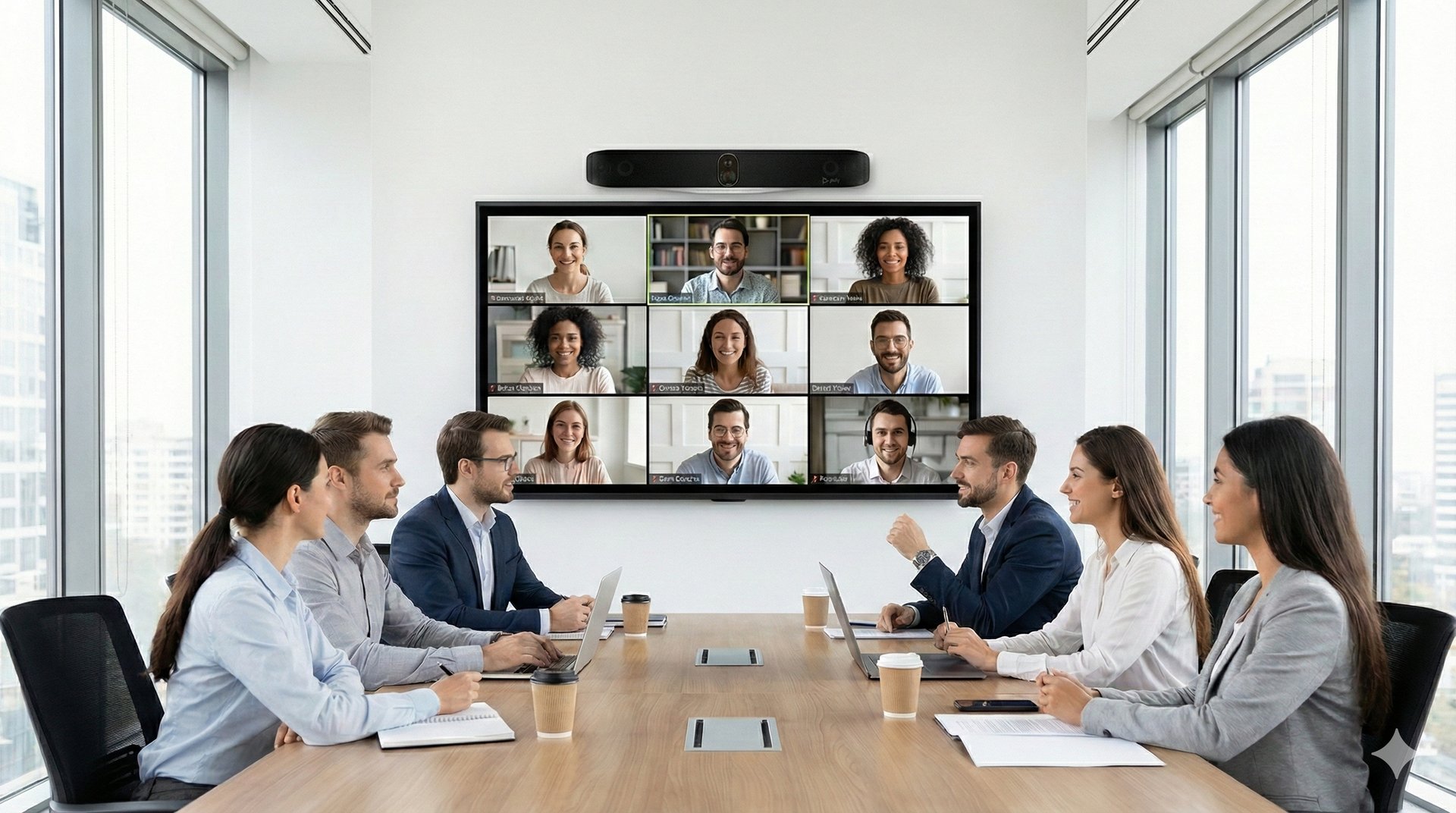 Video and audio conference equipment for professional meeting rooms in Egypt