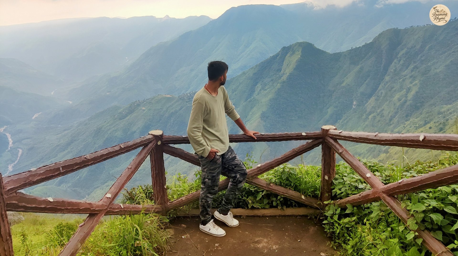 Laitlum Canyon, the cloud-wrapped cliffscape of Meghalaya.