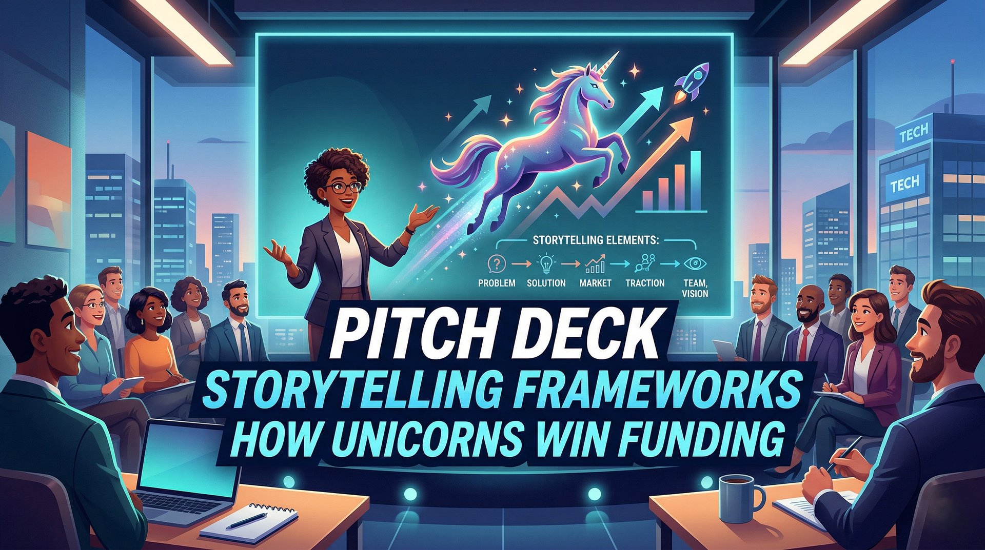 Pitch Deck Storytelling Frameworks: How Unicorns Win Funding