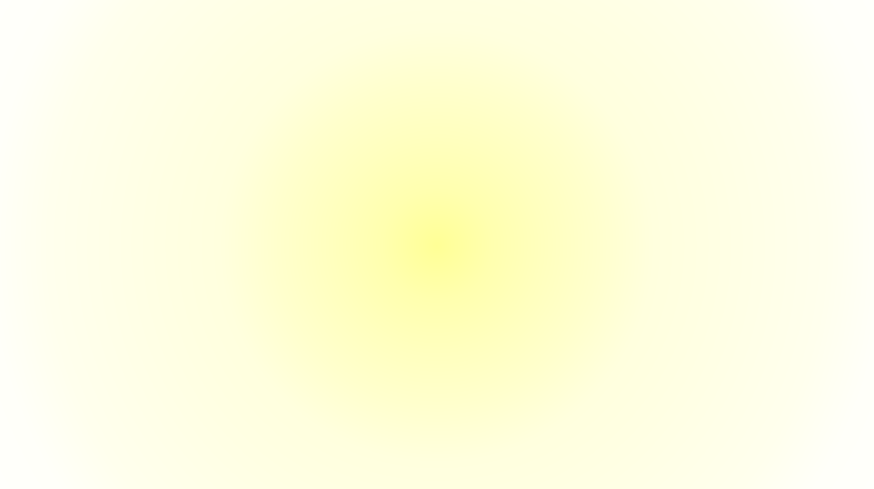 Kreis mit zitronengelben von links nach rechts bestehendem Farbverlauf.