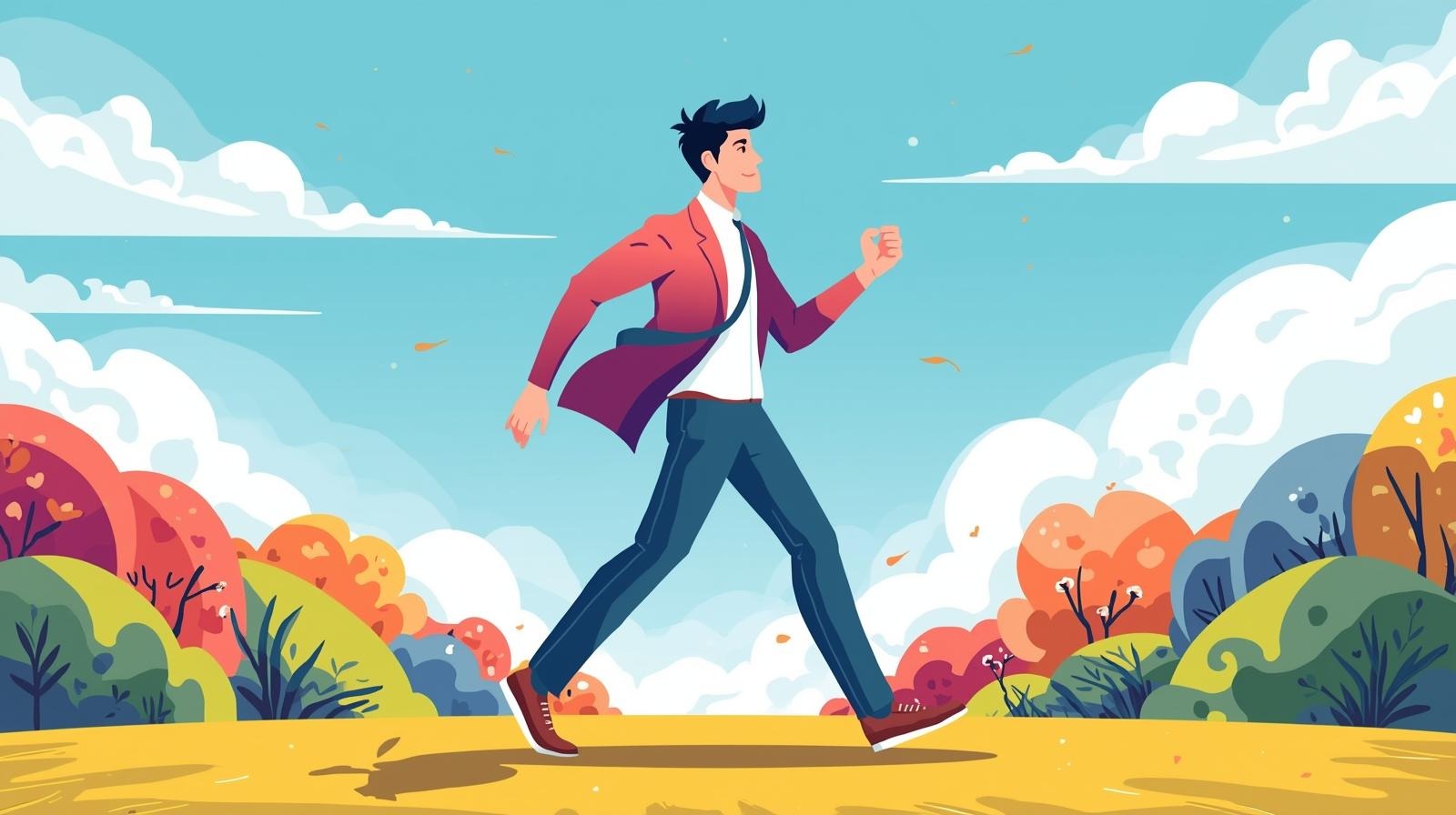 Man resilient and moving forward after dating rejection