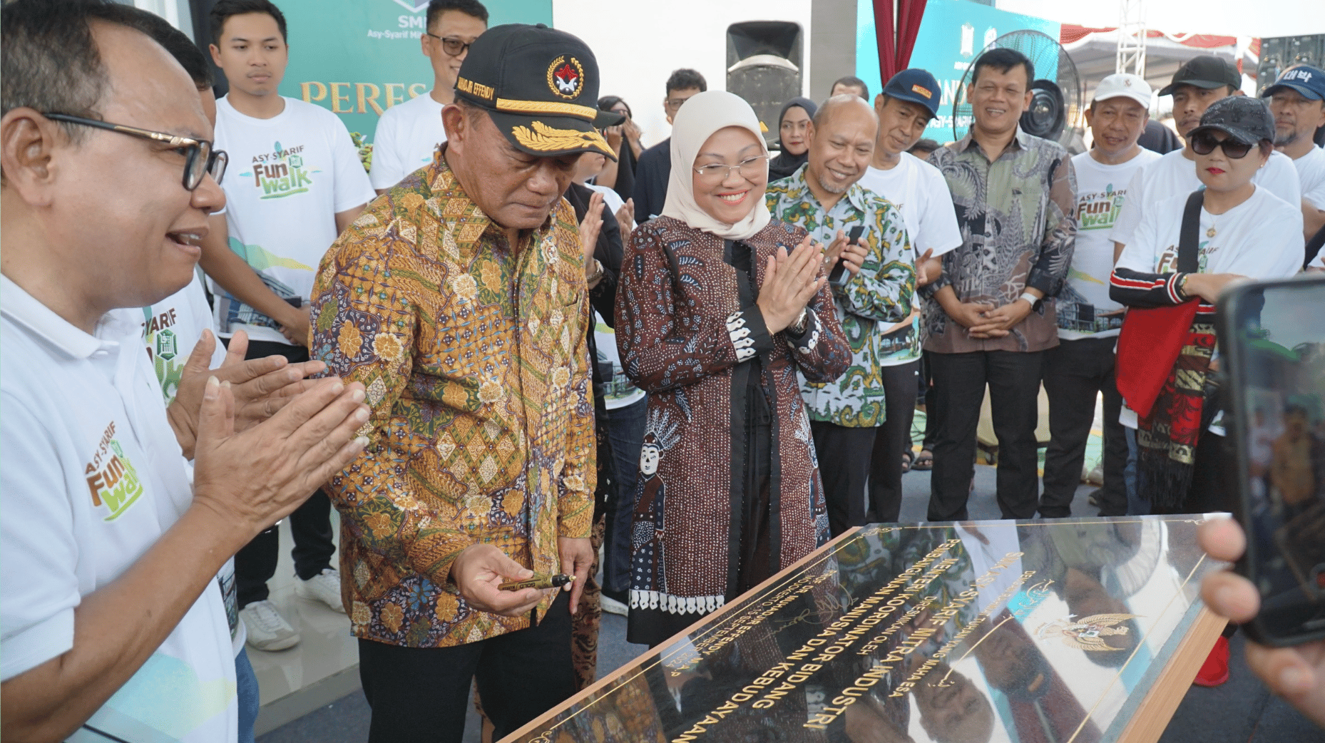 Grand Opening Sekolah Bapak Muhadjir Effendy (Menkon Bid. Pembangunan Manusia dan Kebudayaan Periode