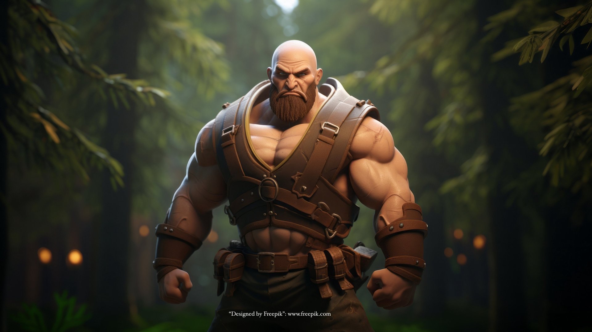 Hombre fuerte, strong man