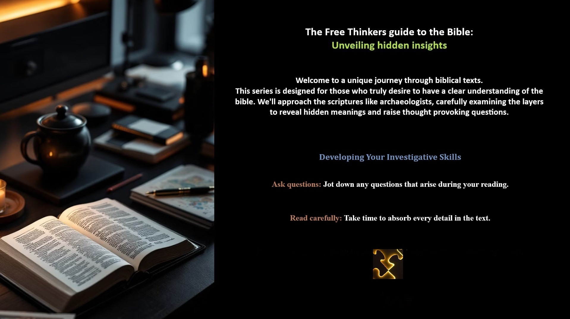 Free Thinkers study part 3 Summary