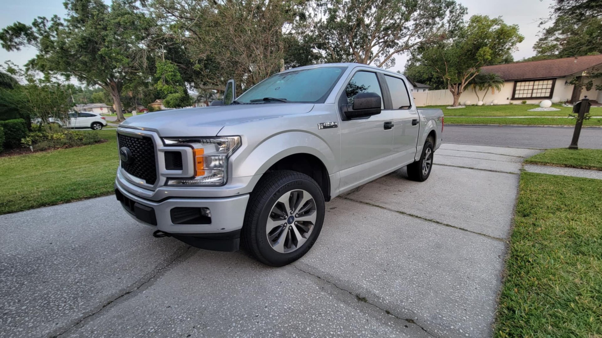 Silver Ford F-150 Westchase Full Car Detailing