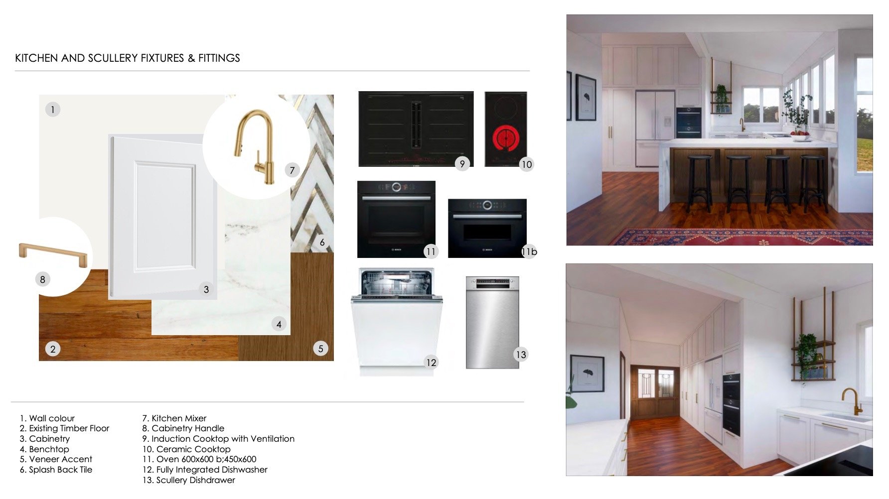 Kitchen Design Layout by Qualitas Builders in Auckland