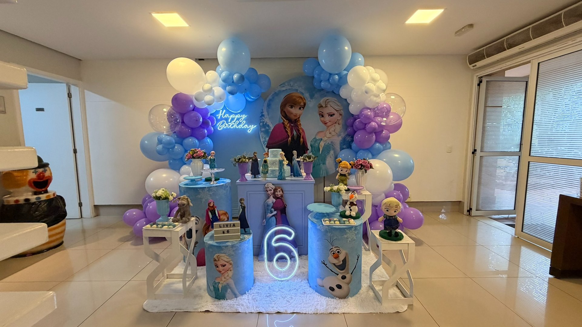 Aluguel de decoração infantil Frozen Freguesia do Ó Zona Norte Oeste