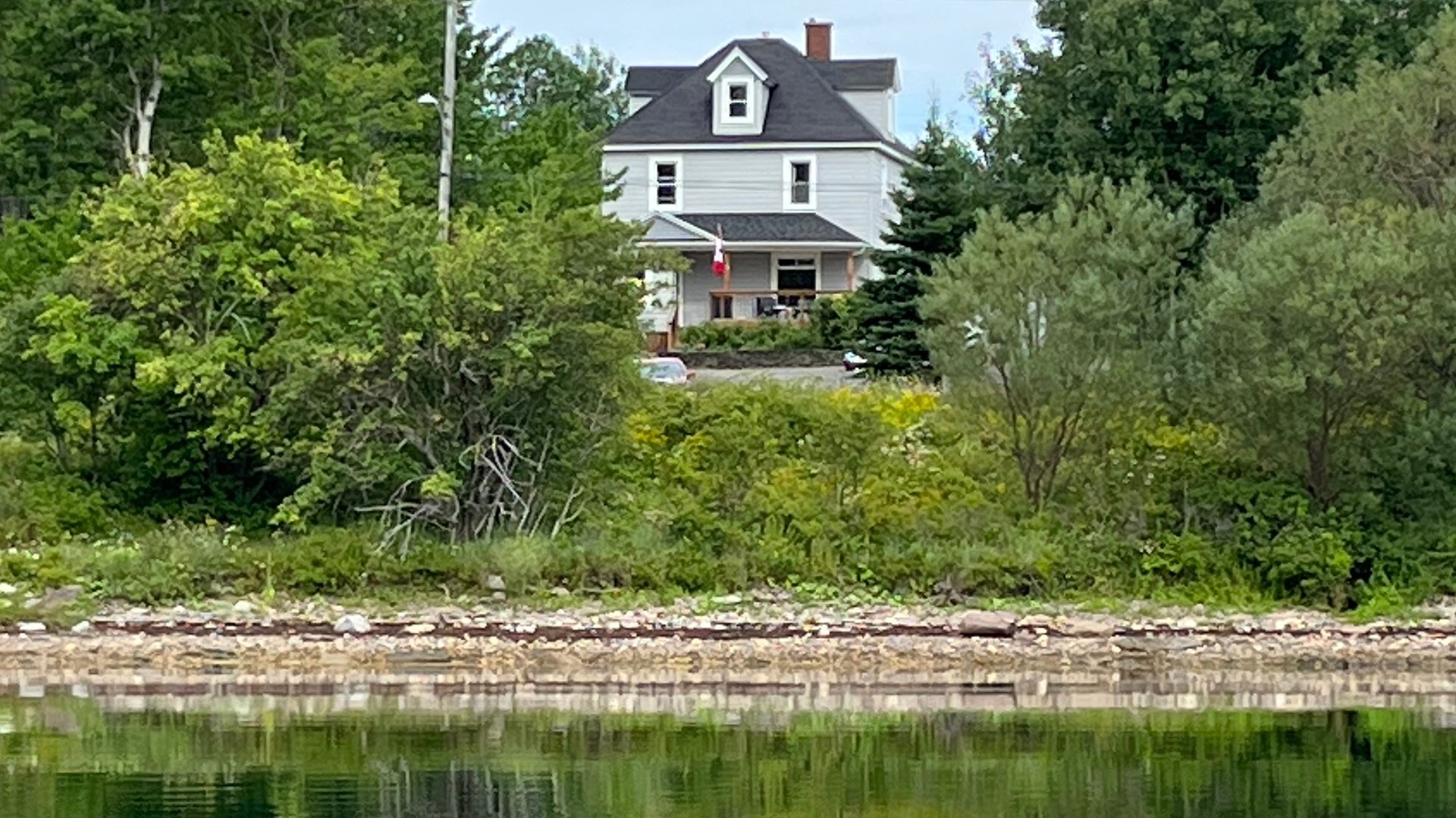 Balmor Landing, beachfront Airbnb in North Sydney, Cape Breton. Best place to stay in Cape Breton.