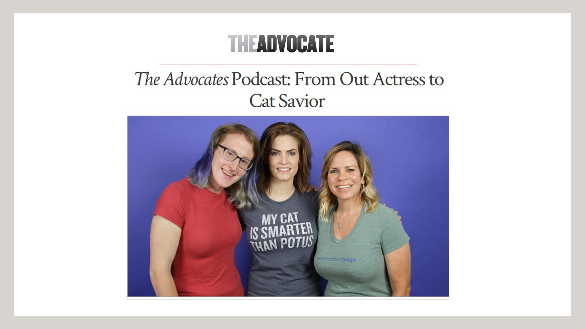 Jill Bennett The Advocate