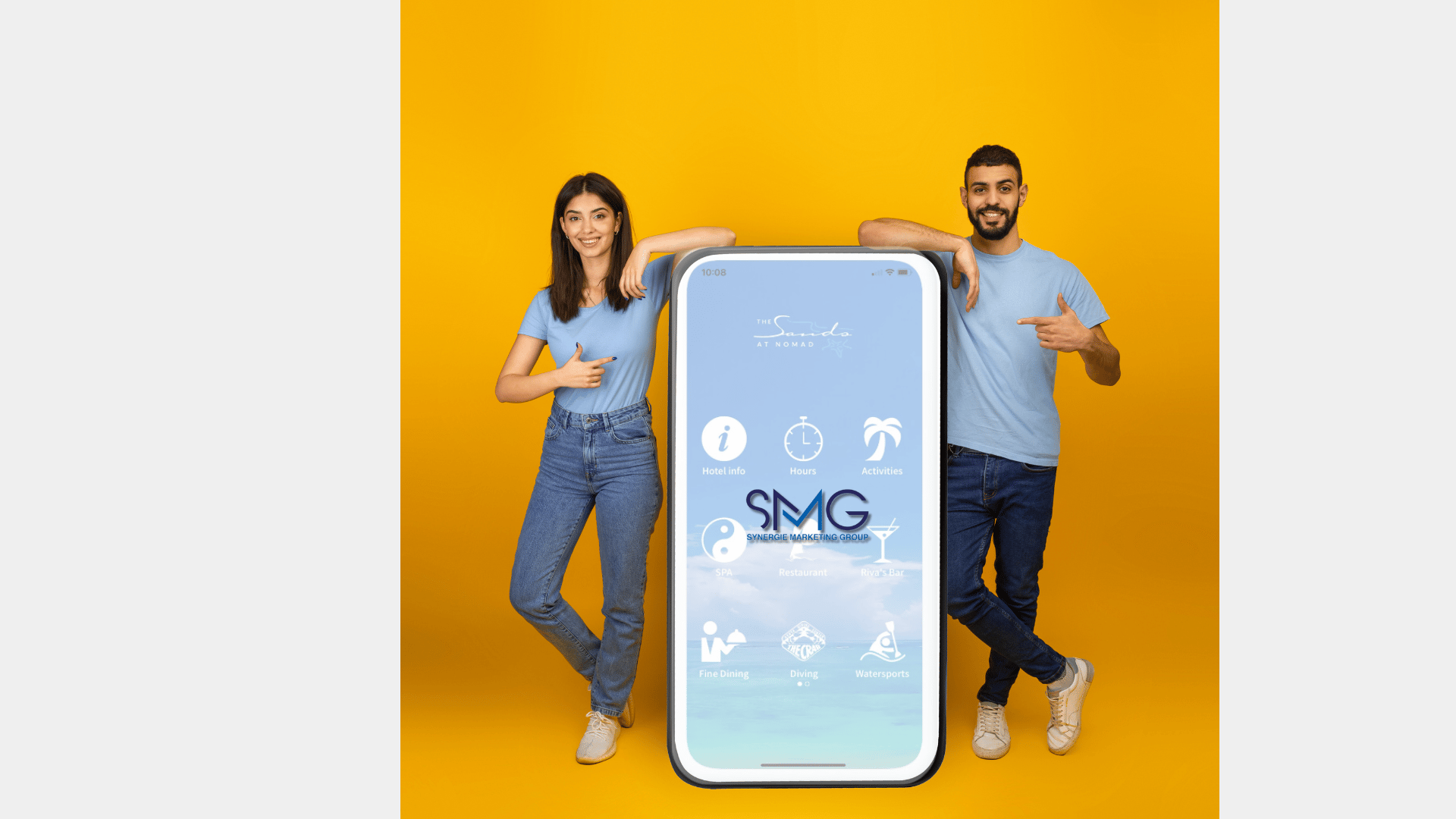 Création d'application Synergie Marketing Group